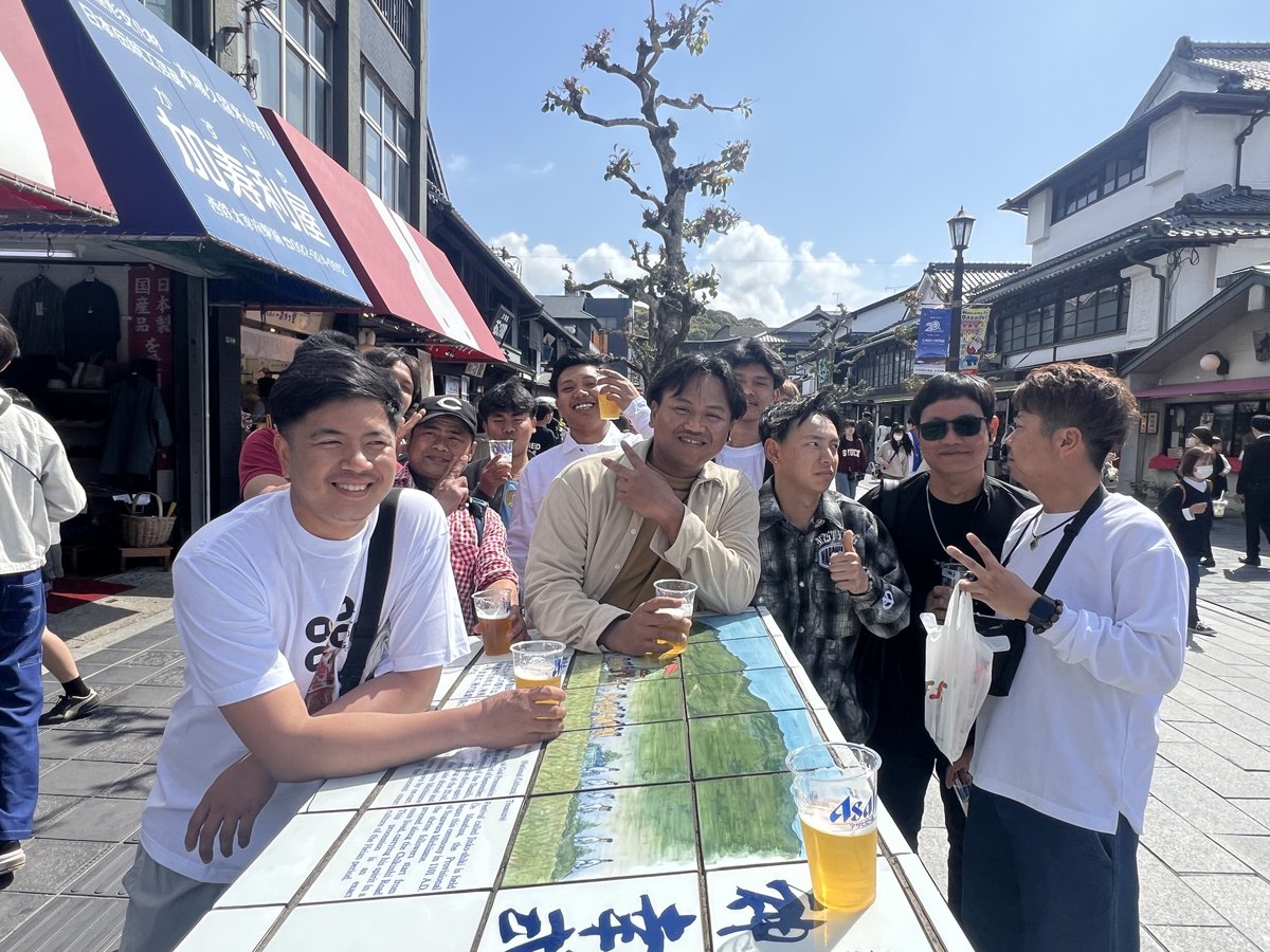 太宰府天満宮での集合写真